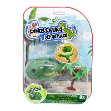 Imagem de Dino Enrolado - 1 Unidade de Dinossauro Articulado Surpresa