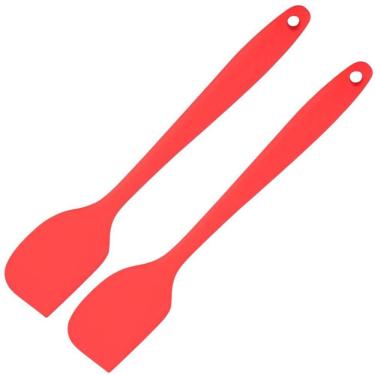 Imagem de Espatula De Silicone Vermela Grande Kit 02 Un