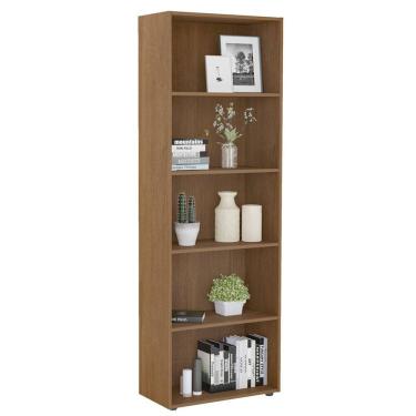 Imagem de Estante Livreiro 5 Prateleiras 180X60 cm Cinamomo ARLY