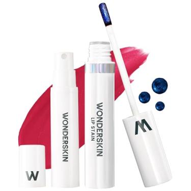 Imagem de Wonderskin Wonder Blading Lip Stain Peel Off And Reveal Kit - Kit De Tonalidade De Maquiagem Natural De Longa Duração, À Prova D'Água E À Prova De Transferência