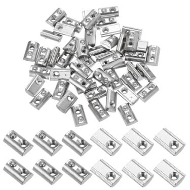 Imagem de PATIKIL M3 Rolos redondos em porcas de mola, 50 peças, série 2020, porcas de mola de aço carbono para perfil de extrusão de alumínio de 6 mm, impressora 3D, ferramentas faça-você-mesmo, montagem de