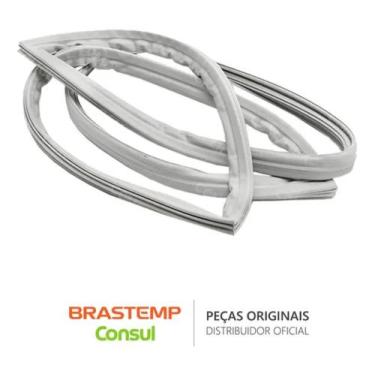 Imagem de Borracha geladeira brastemp superior 66x46 encaixe-w10223007 - Brastem