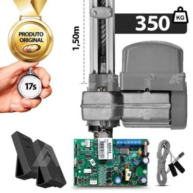 Imagem de Kit Motor Basculante PPA Penta Condominium Analógico 350kg 1,5m, 220V