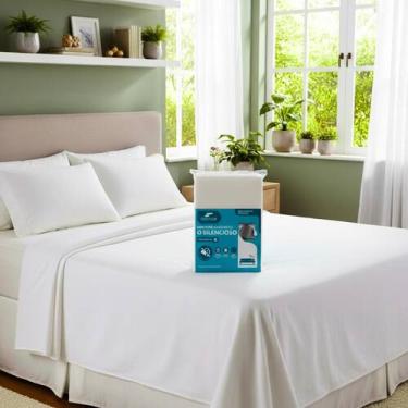 Imagem de Protetor de Colchão Queen Impermeável silencioso FIBRASCA