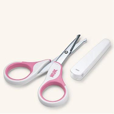 Imagem de TESOURA P/UNHAS NUK ROSA