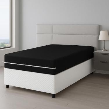 Imagem de Capa Para Colchão Solteiro Malha Gel C Zíper - Nalu Casa e Decoraçao, 