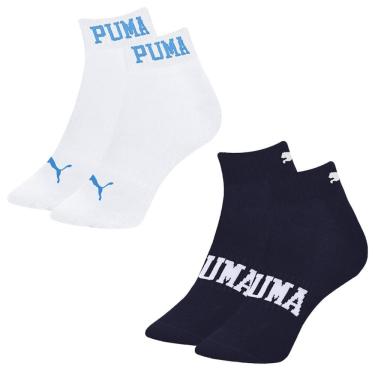 Imagem de Kit 2 Pares De Meias Puma Esportiva Masculina