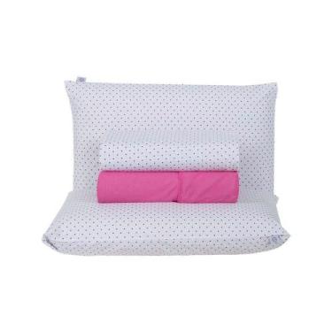 Imagem de Jogo De Lençol 4 Peças King Percal 180 Fios Homme 60% Algodão 40% Poli