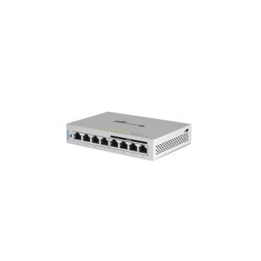 Imagem de Switch UniFi Ubiquiti 8 Portas + 4P PoE Gigabit 10/100/1000 - US-8-60W