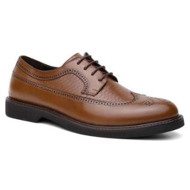 Imagem de Sapato Social Masculino Derby Brogue Inglaterra Couro-Masculino