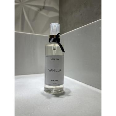 Imagem de Home Spray, Difusor de Ambiente, Frasco com Laço Preto (120 ML, Vanilla)