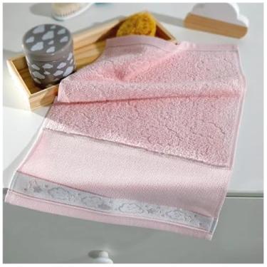 Imagem de Toalha Lavabo Para Bordar - Felpudo Baby Kids - 30x45cm Dohler (Rosa)