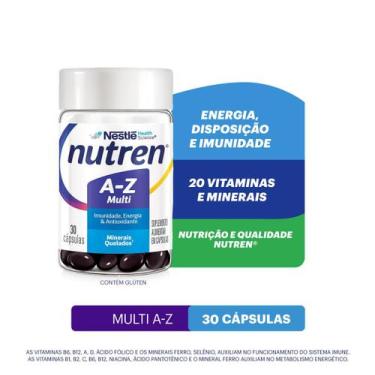 Imagem de Suplemento Alimentar Nutren A-Z Multivitamínico 30 Cápsulas - NUTREN V