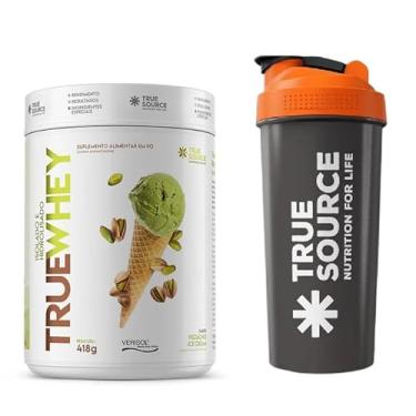 Imagem de Combo True Source Whey Protein Hidrolisado e Isolado c/colágeno Verisol (418g, Pistachio)