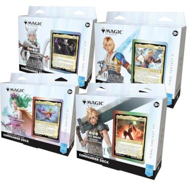 Imagem de Magic: The Gathering - Final Fantasy Collector’s Edition Commander Deck Bundle - Includes All 4 Surge Foil Decks
