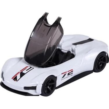 Imagem de Miniatura - 1:64 - Porsche Vison Car Gran Turismo Cinza - Porsche Deluxe - Majorette 8502101001