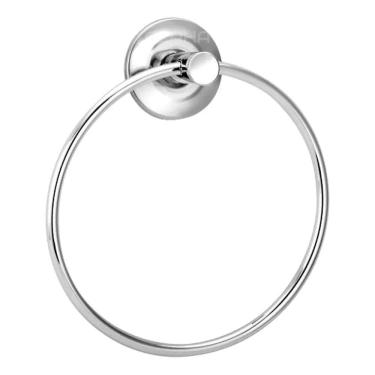 Imagem de 2X Suporte Porta Toalha Rosto Mãos Toalheiro Argola Aço Inox