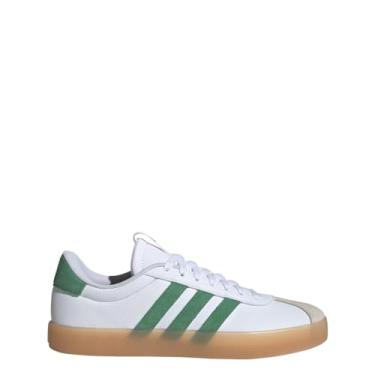 Imagem de adidas Tênis VL Court 3.0, Branco nuvem, verde pré-amado, alumina, 39