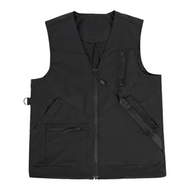 Imagem de byepica Colete de treinamento para manipuladores de cães - malha de poliéster, respirável e impermeável - vários bolsos, anel em D, leve, tamanho G