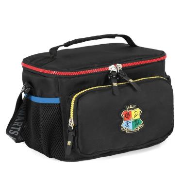 Imagem de Lancheira Escolar Térmica Harry Potter Hogwarts Licenciada Preto