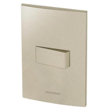 Imagem de Conjunto 1 Interruptor Paralelo - Inova Champanhe - Acp04 - Alumbra