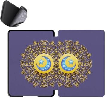 Imagem de Yzlvigrous Capa para Kindle Paperwhite 12th/Colorsoft Signature Edition 1ª Geração 2024, Tampa Traseira de TPU Macia de 7 Polegadas com Sono/despertar Automático, Modelo: SA59CP/SA569P/SA568B