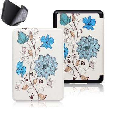 Imagem de Yzlvigrous Capa para Kindle Paperwhite 12th/Colorsoft Signature Edition 1ª Geração 2024, Tampa Traseira de TPU Macio de 7 Polegadas com Sono/acordamento Automático, Modelo: SA568B/SA59CP/SA569P