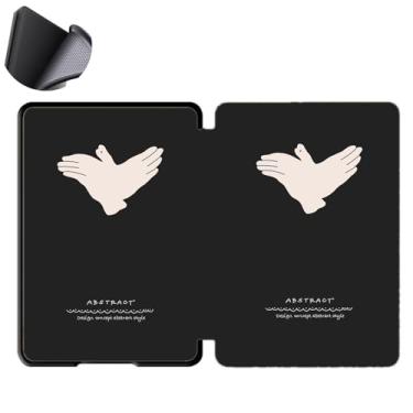 Imagem de Yzlvigrous Capa para Kindle Paperwhite 12th/Colorsoft Signature Edition 1ª Geração 2024, Tampa Traseira de TPU Macio de 7 Polegadas com Sono/acordamento Automático, Modelo: SA568B/SA59CP/SA569P