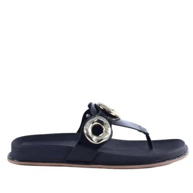 Imagem de Papete Feminina Zariff 50471-90895 Verniz Preto