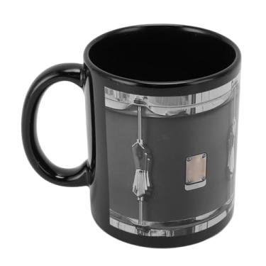 Imagem de RiToEasysports Caneca de Tambor, Xícara de café Com Tema Musical de Cerâmica Vintage Com Aço Inoxidável, Capacidade de 11 Onças para Bateristas e Entusiastas da Música, de Percussão, Copos (#12)