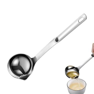 Imagem de Espumadeira Para Sopa | Ferramenta de Cozinha Antiaderente com Longo e Bico de Vazão - Concha Separadora de Molho Para Culinária | Para Casa Dormitório Hotel Apartamento Negócios