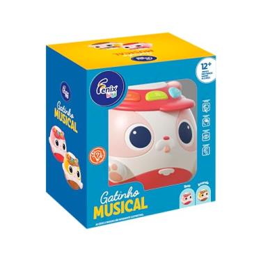 Imagem de GATINHO MUSICAL ROSA