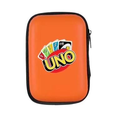 Imagem de Estojo De Armazenamento Para Jogo De Cartas UNO Para Crianças Com Zípe