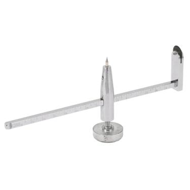 Imagem de AUNMAS Ferramenta de Corte Circular de Drywall, Cortador de Furo Ajustável de Aço Inoxidável para Cortar Furos Redondos de até 16 Polegadas, Ideal para Projetos de Gesso Cartonado e Gesso Cartonado