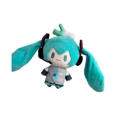 Imagem de Boneca De Pelúcia Anime Hatsune Miku, Almofada Macia Para Decoração De