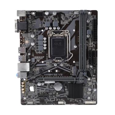 Imagem de VBESTLIFE Placa-Mãe H410 V3 S2 para LGA 1200, Suporta CPUs Core 10th, até 2933 MHz DDR4 OC, 1xPCIe 3.0 M.2, GbE LAN, 3 SATA, 2 USB 3.2 Gen 1, M ATX