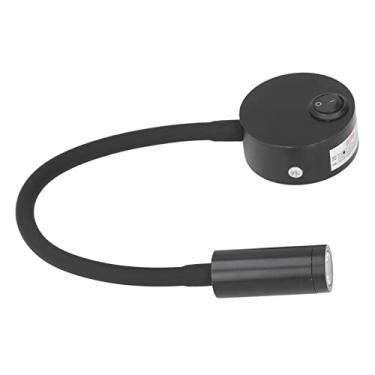 Imagem de aqxreight Refletor de Mangueira LED 3W 4000K Lâmpada de Parede LED Arandela de Pescoço de Ganso para Quarto de Hotel 85? 265 V 360 ° A Resistência do Braço da Mangueira Resistente Ao Desgaste do