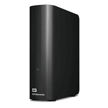 Imagem de Disco rígido externo WD 12 TB Elements Desktop - USB 3.0, preto