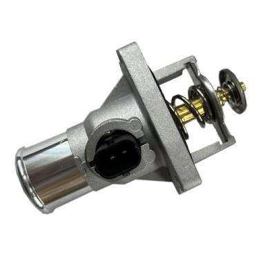 Imagem de 96984104 Termostato de refrigeração do motor e caixa compatível com Aveo Aveo5 2009-2011 Cruze L4 1.8L 2011-2016 Sonic L4 1.8L 2012-2018, G3 2009-2010, 5556488. 91 25 189205 902821