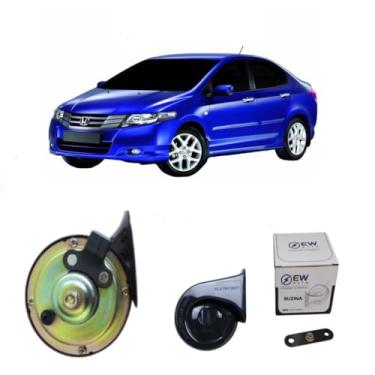 Imagem de BUZINA AUTOMOTIVA CARACOL COM PLUG (2 PINOS) E CONECTOR PARA CITY 2009 >2014 - TIGER AUTO