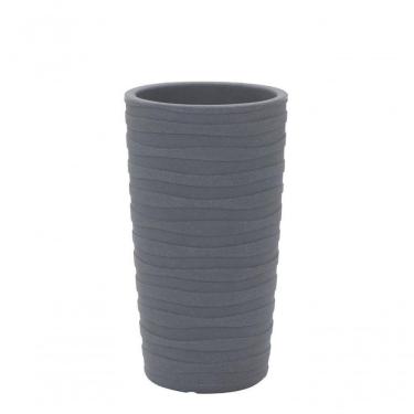 Imagem de Vaso Tramontina Grafite Em Polietileno Grego 65cm