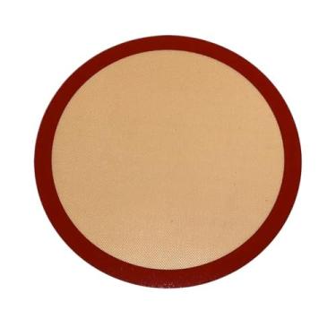 Imagem de 2 peças de mesa de silicone multifunções tapete de silicone impermeável lavável com isolamento térmico tapete para porta-copos para mesa de jantar, acessórios de cozinha, ideal para uso na cozinha de