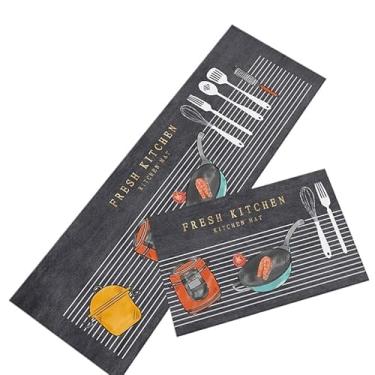 Imagem de Conjunto de passadeira antiderrapante para cozinha(Frigideira)