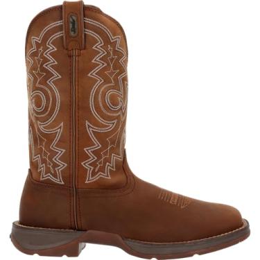 Imagem de Durango Men's 11" Pull-On Steel Toe DB4343-M, Brown, 2E US