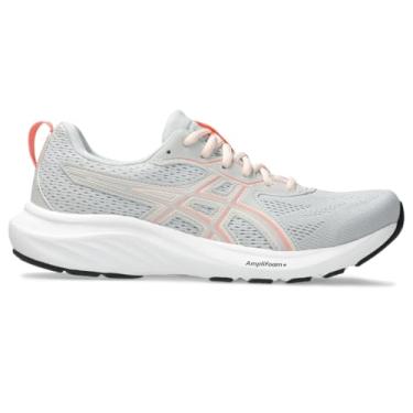 Imagem de ASICS Tênis de corrida feminino Gel-Contend 9, Cinza geleira/rosa pérola, 36