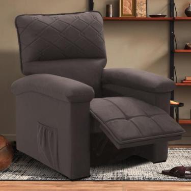 Imagem de Poltrona Retrátil Reclinável 1 Lugar Gavea Hellen Estofados