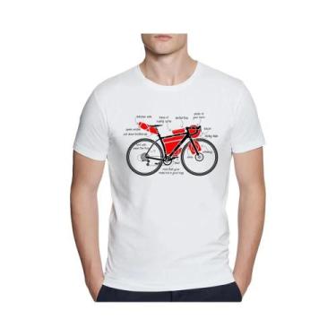 Imagem de Camiseta Masculina De Verão Com Estampa MTB Para Ciclismo Downhill Cas