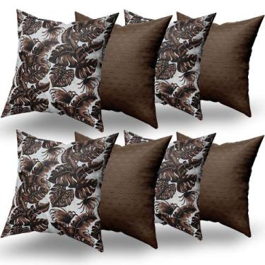 Imagem de Capas de Almofadas Decorativas 8 Unidades Com Ziper - RT MAGAZINE, KCT