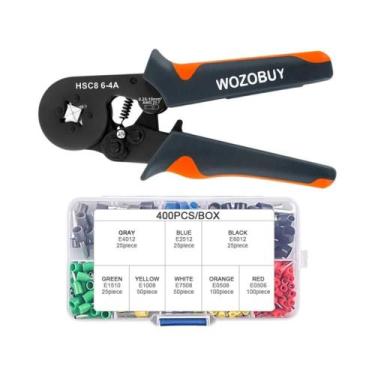 Imagem de Kit De Ferramentas De Crimpagem Hexagonal Para Terminais De Fio 23-7AW