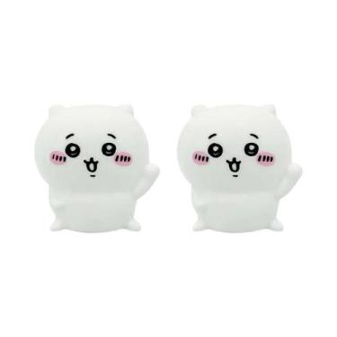 Imagem de Luz Noturna 3D Chiikawa Anime Hachiware Usagi, Ornamentos De Mesa Para